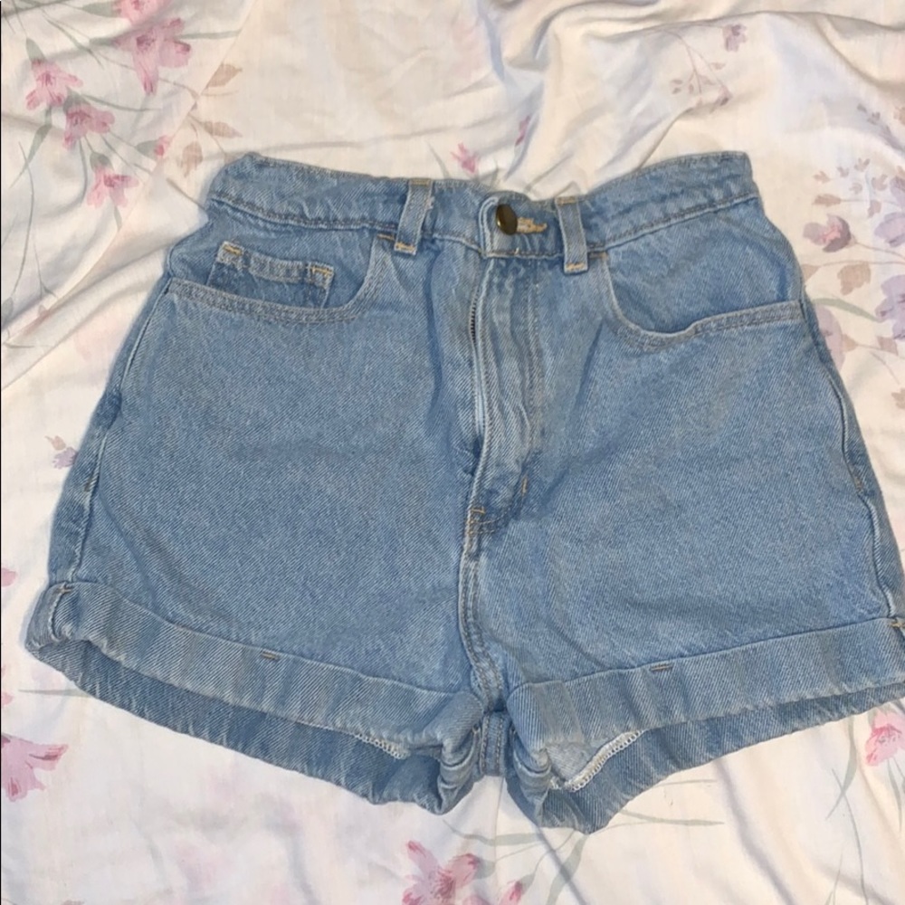American Apparel high waisted shorts